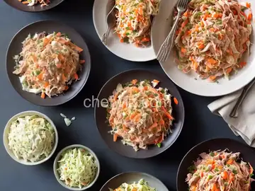 Tangy Coleslaw for Pulled Pork
