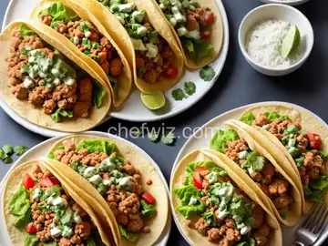 Tangy Ground Chicken Tacos