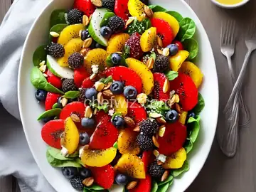 Tangy Poppy Seed Fruit Salad
