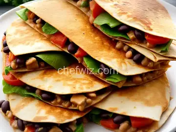 Tangy Tuna Black Bean Quesadillas
