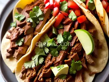 Taqueria-Style Tacos - Carne Asada