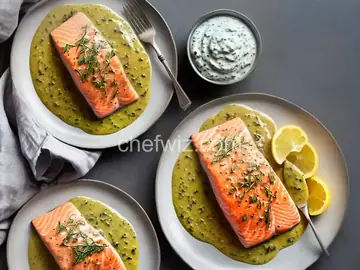 Tarragon-Mustard Sauce for Salmon