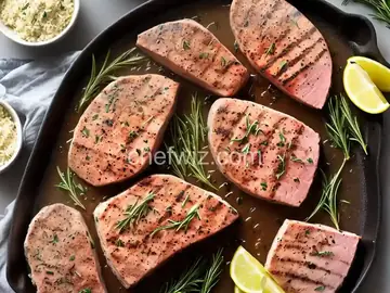 Tarragon Tuna Steaks