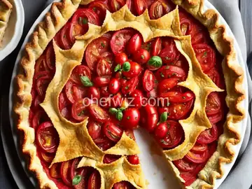 Tarte aux Moutarde (French Tomato and Mustard Pie)