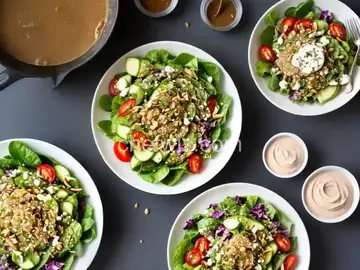 Tasteful Tahini Salad Dressing