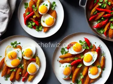 Tastira (Tunisian Fried Peppers and Eggs)