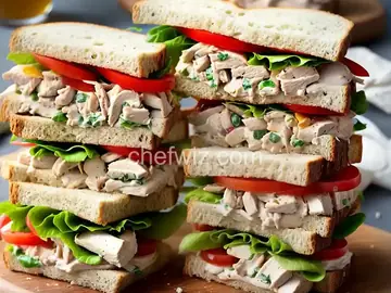Tea Room Chicken Salad Sandwiches