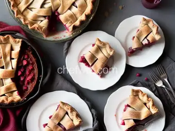 Teenie's Accidental Rhubarb-Raspberry Pie