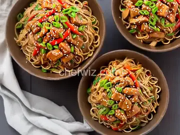 Teriyaki Chicken Chow Mein