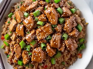 Teriyaki Chicken Fried Rice