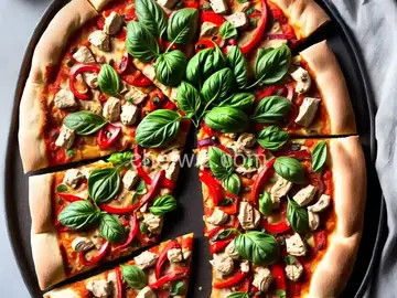 Thai Chicken Pizza