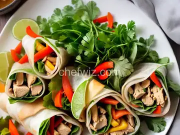 Thai Chicken Spring Rolls