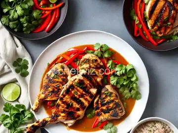 Thai Grilled Chicken with Sweet Chile Dipping Sauce