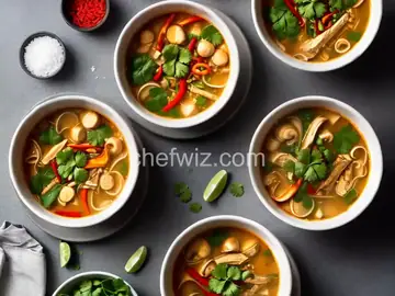 Thai Hot and Sour Soup (Tom Yum)