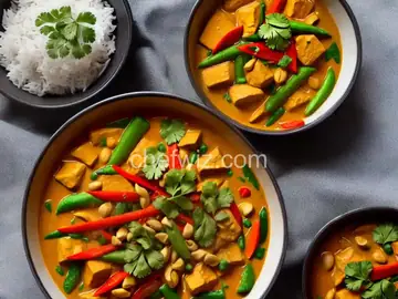 Thai Panang Curry with Vegetables