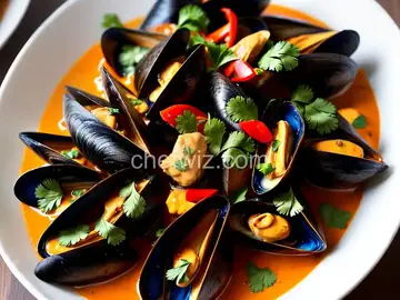 Thai Red Curry Mussels
