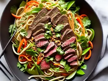 Thai Steak and Noodle Salad