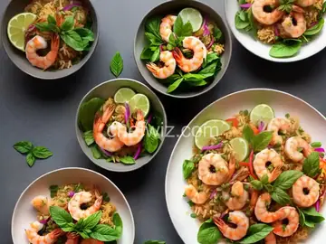 Thai-Style Grapefruit and Prawns