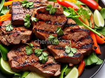 Thai Style Grilled Pork Neck Recipe