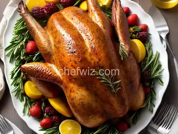 Thanksgiving Pioneer-Style Herb Roasted Turkey