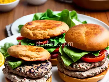 Thanksgiving Turkey Burgers Recipe