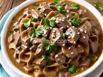 The Best Beef Stroganoff
