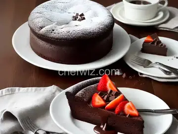 The Best Chocolate Souffle Torte