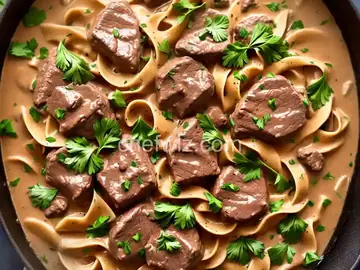 The Best Classic Beef Stroganoff