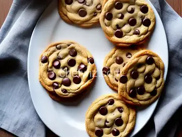 The Best Crispy Chocolate Chip Cookies