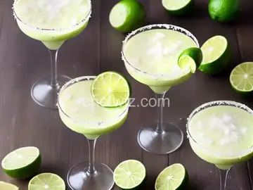 The Best Frozen Lime Margaritas Recipe