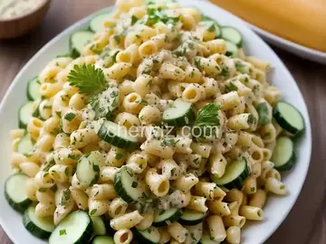 The Best Macaroni Cucumber Salad