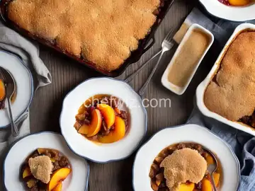 The Best Peach Cobbler