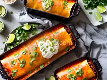 The Best Pork Enchiladas