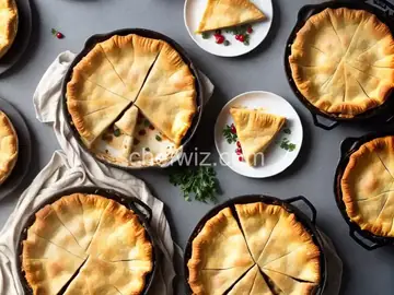 The Creamiest Turkey Pie With Puff Pastry Crust