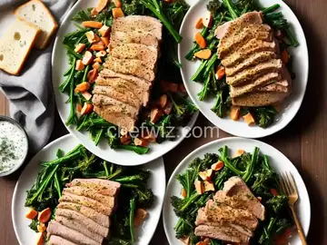 The Roast Pork with Broccoli Rabe and Provolone from Cutty's Recipe