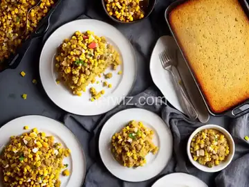 The Silver Palate's Corn Bread-Sausage Stuffing With Apples Recipe