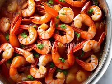 The Whole Shabang Shrimp (Boiling Crab Style)
