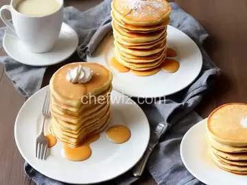 Thick and Fluffy Pancakes From Homemade Pancake Mix Recipe