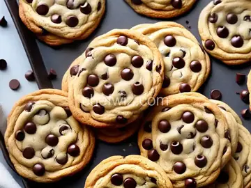 Thin and Crispy Chocolate Chip Cookies