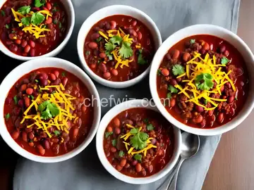 Three Bean and Beef Chili