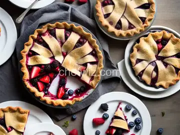 Three Berry Pie