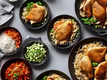 Three-Cup Chicken With Scissor-Cut Noodles