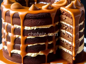 Three-Layer Caramel Cake