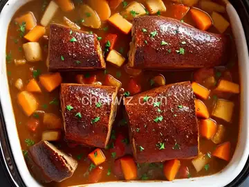 Three Packet Slow Cooker Roast