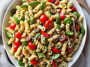 Three Pepper Pasta Salad