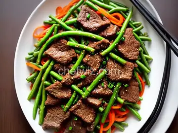 Thịt Bò Xào Đậu (Vietnamese Stir-Fried Beef and Green Beans)