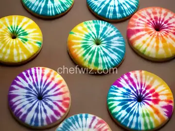 Tie-Dye Cookies