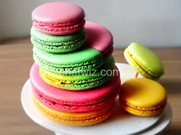 Tiered Macaron Cake