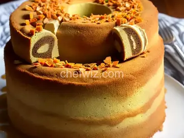 Tiger Skin Chiffon Cake Roll