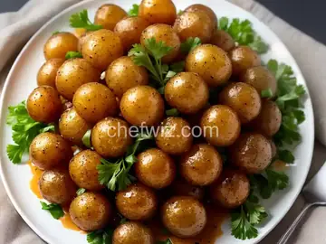 TikTok Crispy Bubble Potatoes